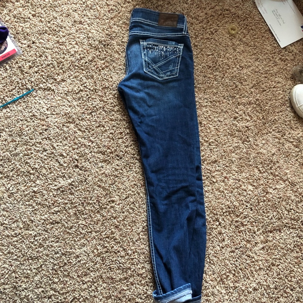 BKE Stella Dark Wash Skinny Jeans